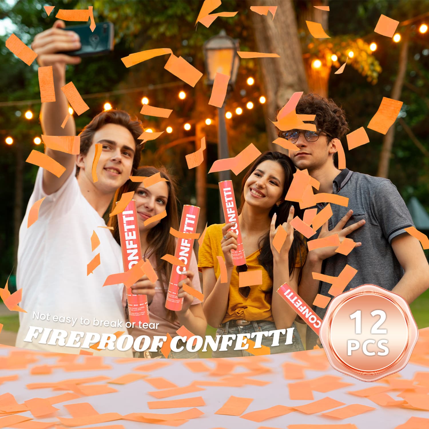 100%biodegradable confetti cannon