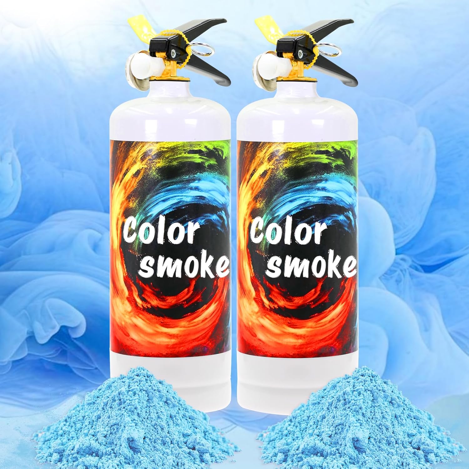 Gender Reveal Fire Extinguisher Large Gender Reveal Smoke 2 Pack Pink Powder